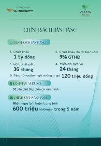 chính sách bán hàng vlasta sầm sơn