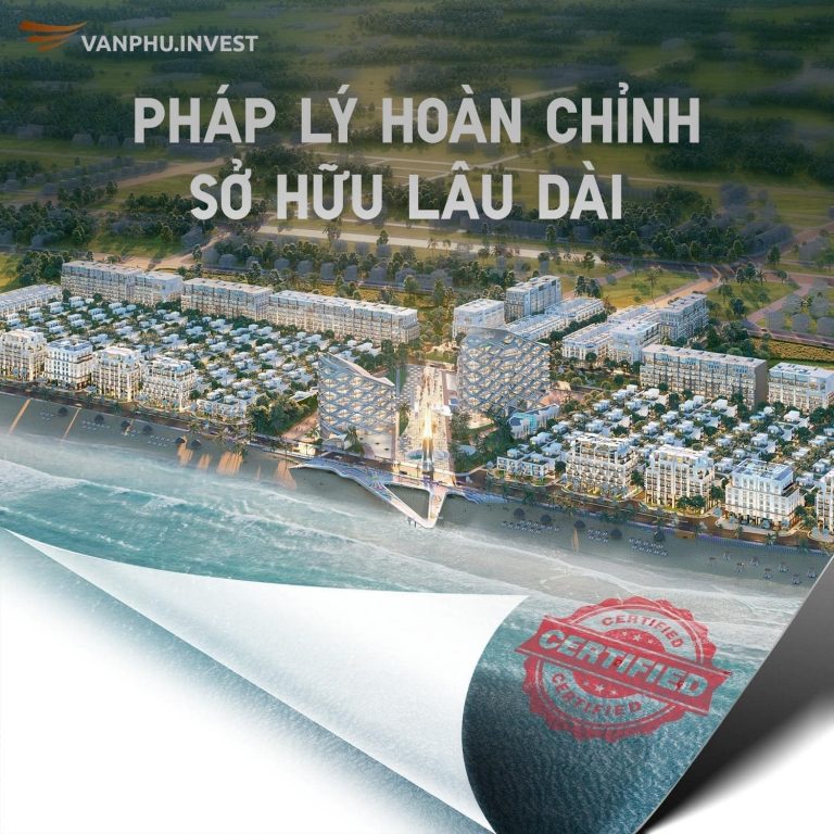Pháp Lý Vlasta Sầm Sơn: Sở Hữu Sổ Đỏ Lâu Dài Hay 50 Năm? Pháp lý Vlasta Sầm Sơn